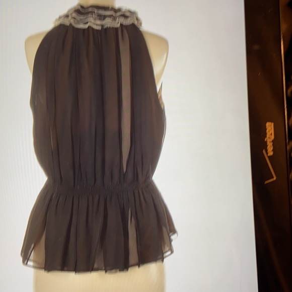 Neiman Marcus/Robert Rodriguez sleeveless Blouse - Picture 2 of 9